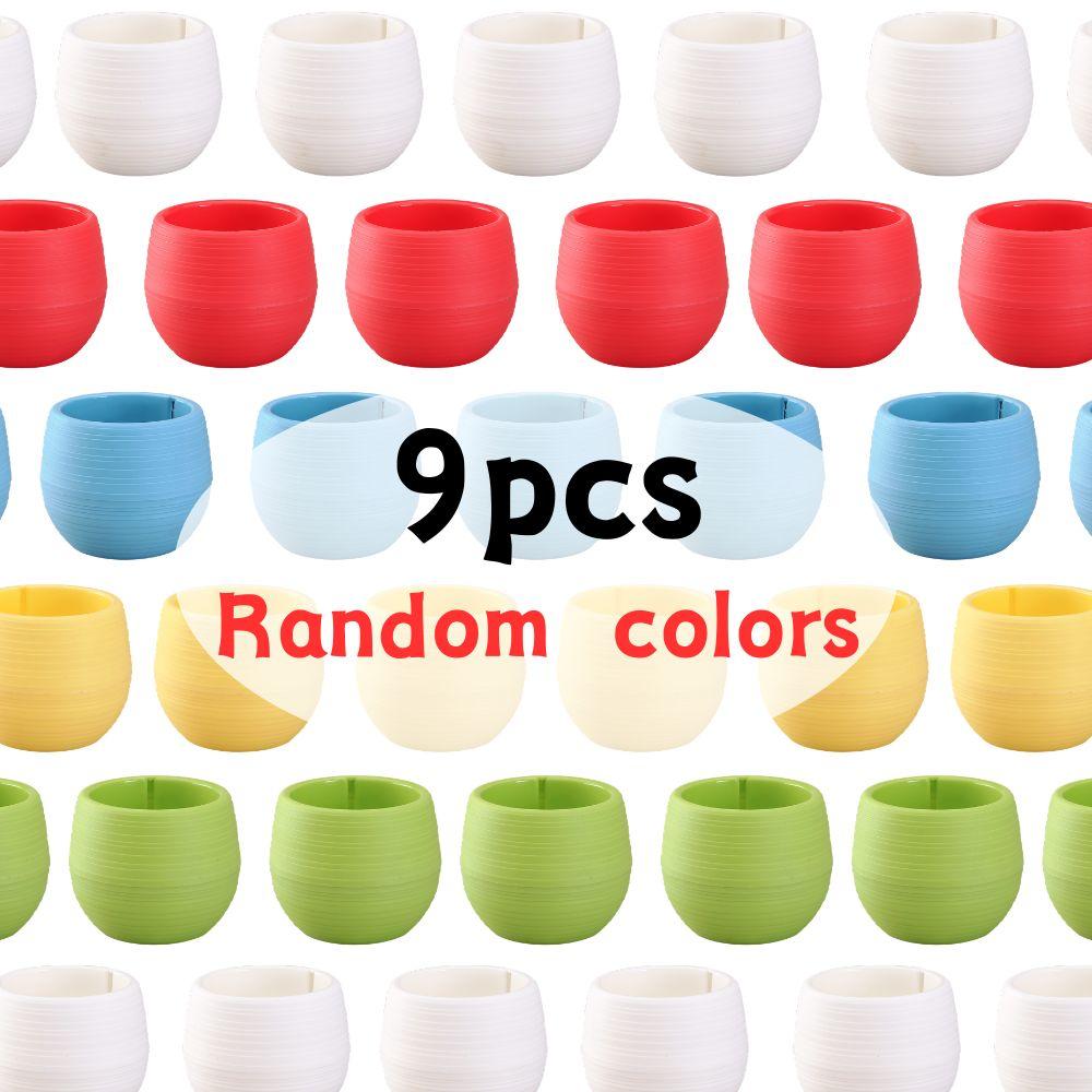 9pcs Plastic Succulent Plant Flowerpot Mixing Colors DIY Garden Office Home Balcony Desktop Decoration YMY
9pcs Plastic Succulent Plant Flowerpot Mixing Colors DIY Garden Office Home Balcony Desktop Decoration YMY