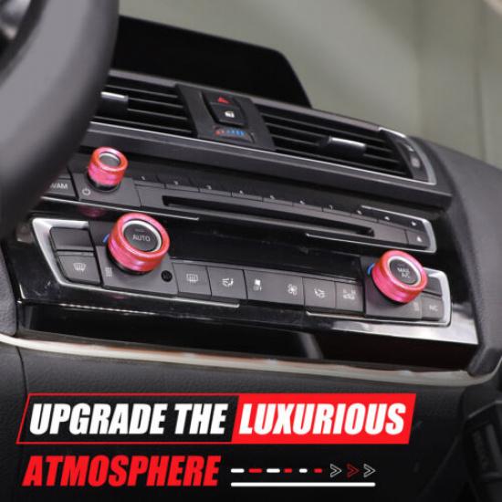 Pink AC Control Radio Volume Knob Ring Covers For BMW 2 Series F22 F23 2014-
Pink AC Control Radio Volume Knob Ring Covers For BMW 2 Series F22 F23 2014-