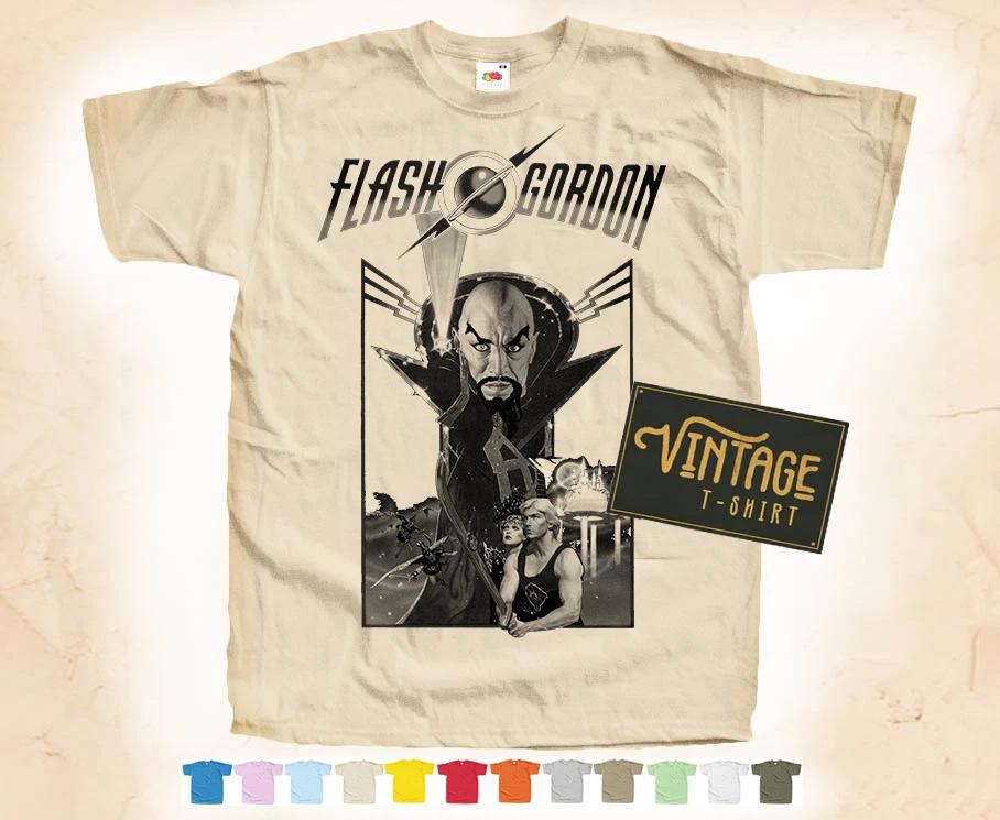 Black Print FLASH GORDON ver.1 T-SHIRT Tee Vintage Poster 12 Colors S-5XL M
Black Print FLASH GORDON ver.1 T-SHIRT Tee Vintage Poster 12 Colors S-5XL M
