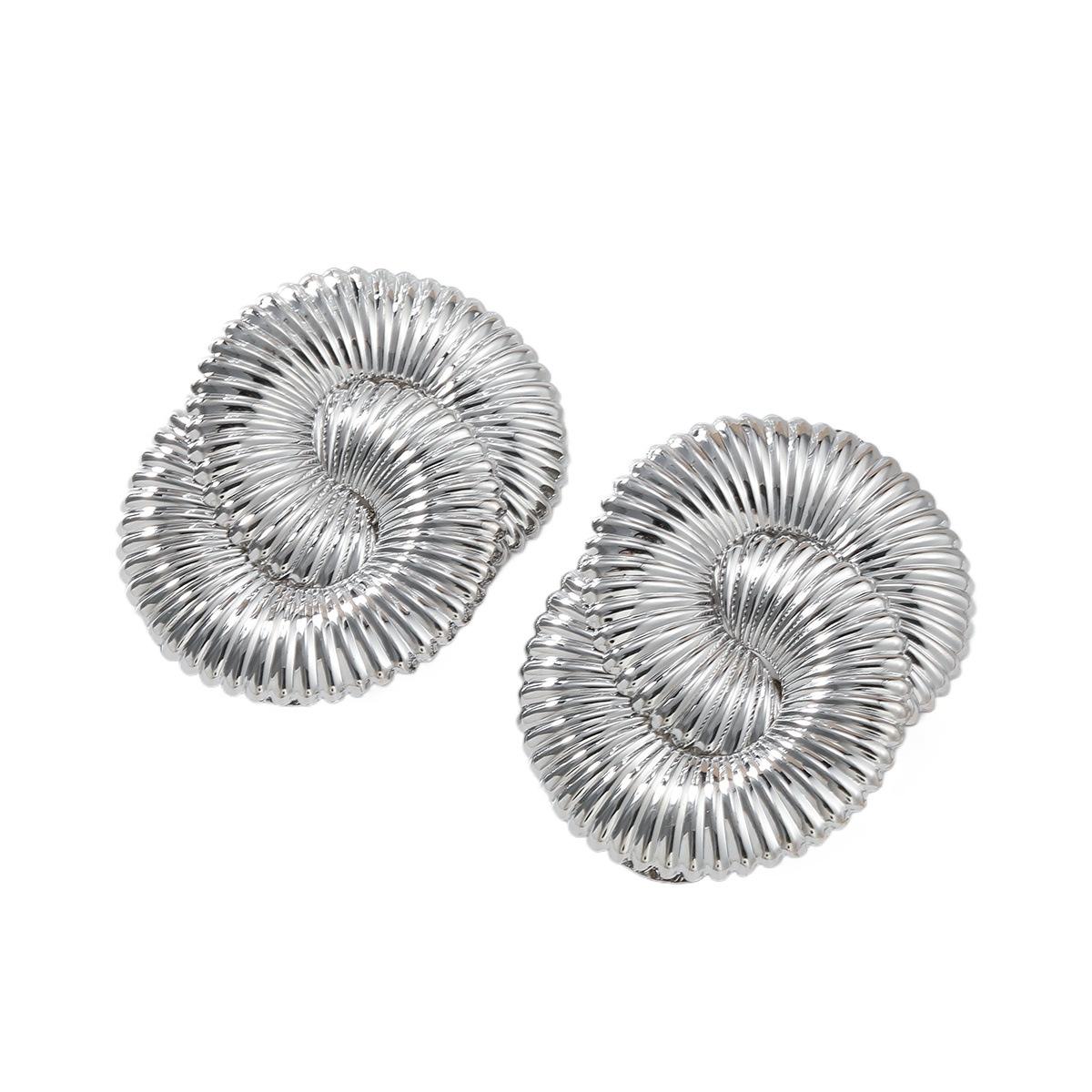 Metal Twisted Ripple Geometric Stud Earrings for Women New Simple Classic Design Zircon Party Accessories DIGADAGU медный
Metal Twisted Ripple Geometric Stud Earrings for Women New Simple Classic Design Zircon Party Accessories DIGADAGU медный