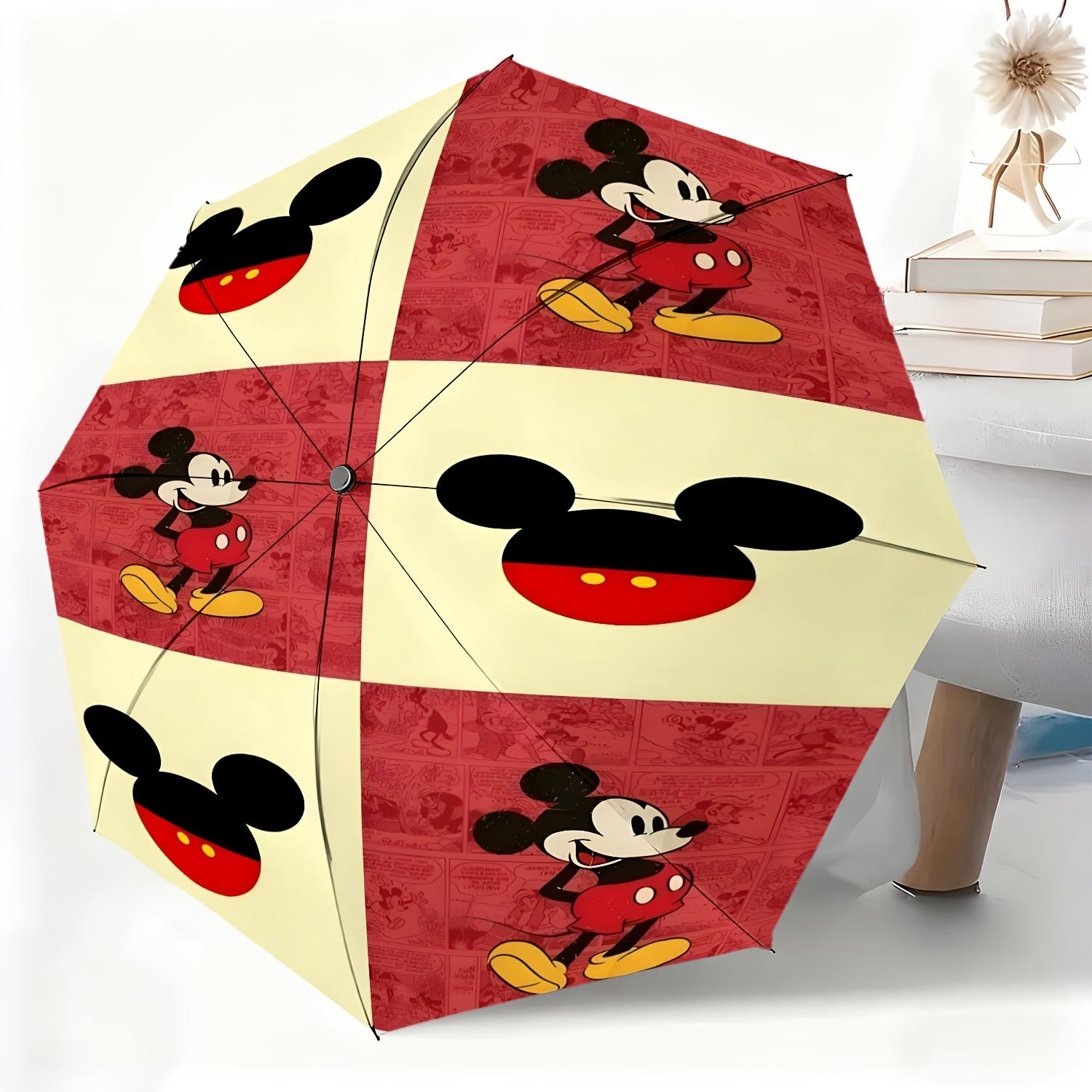 1pc Disney Mickey Mouse Cartoon Character Fully Automatic Umbrella, All-Occasion Dual-Use Umbrella for Sun and Rain, Portable (as the picture,Iron&8K)
1pc Disney Mickey Mouse Cartoon Character Fully Automatic Umbrella, All-Occasion Dual-Use Umbrella for Sun and Rain, Portable (as the picture,Iron&8K)