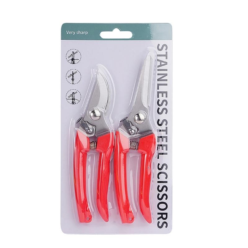 2 шт. Садові секатори Сталеві садові ножиці Садові ножиці Садові ножиці Садові кусачки Секатори
2 шт. Садові секатори Сталеві садові ножиці Садові ножиці Садові ножиці Садові кусачки Секатори