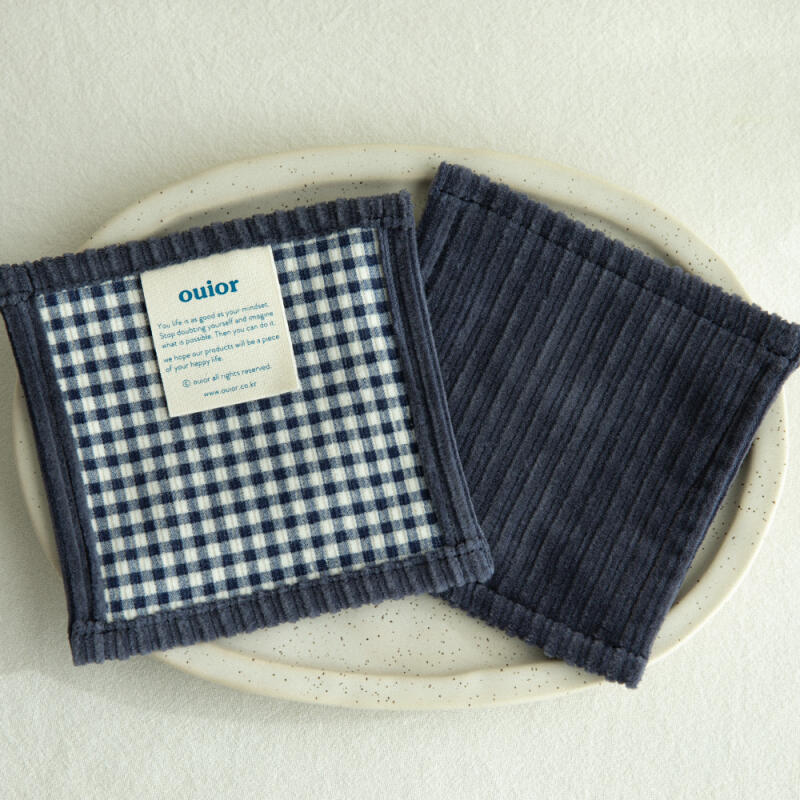 Квадратная подставка под чашку вельветовая в клетку (6 цветов) 1. corduroy black check
Квадратная подставка под чашку вельветовая в клетку (6 цветов) 1. corduroy black check