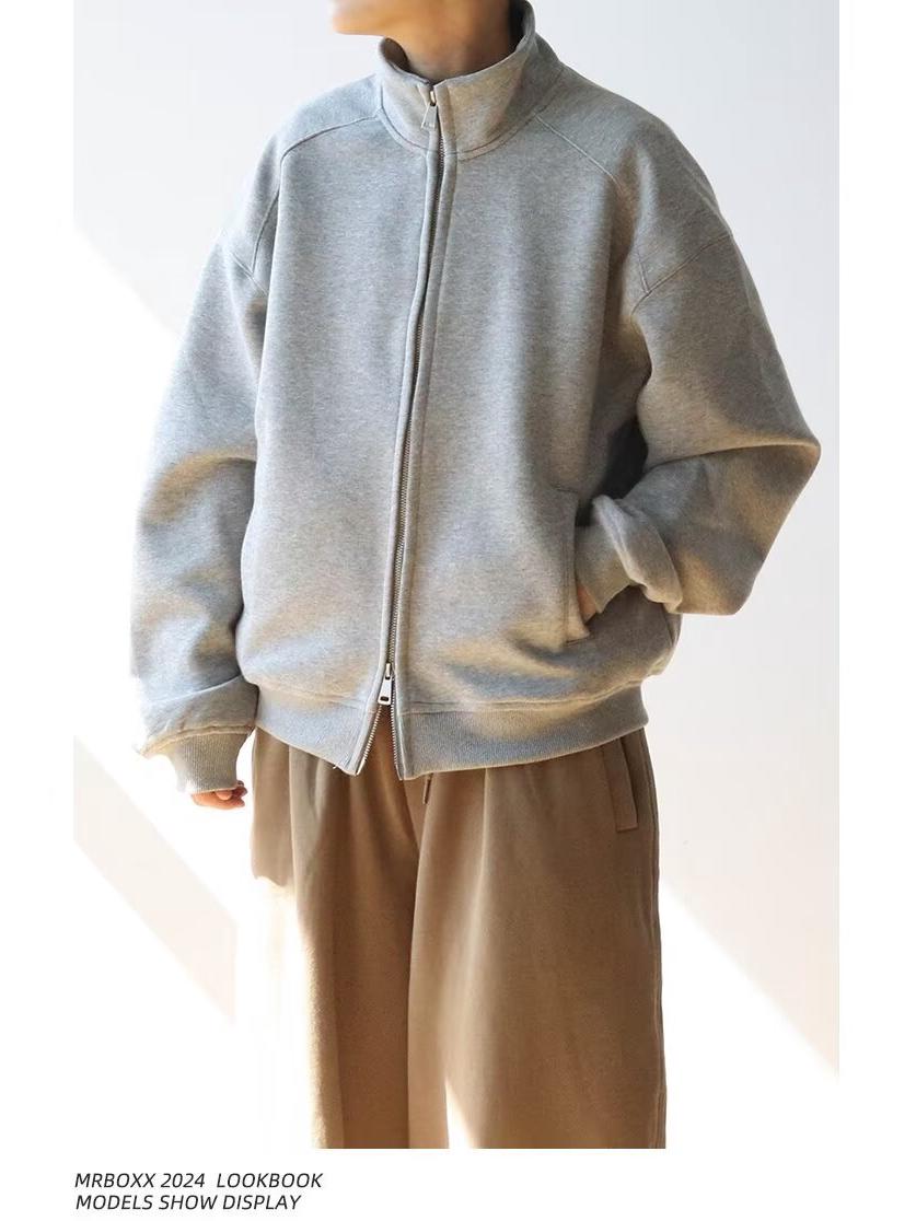Unisex American-Style Cotton Blend Stand Collar Hoodie: Casual Spring/Autumn Sport Jacket M світло-сірий колір
Unisex American-Style Cotton Blend Stand Collar Hoodie: Casual Spring/Autumn Sport Jacket M світло-сірий колір