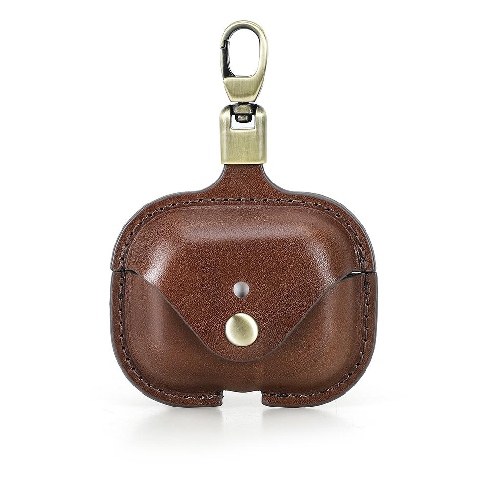 Genuine Leather Cover for AirPods Pro 3 Case Airpod Pro 2nd 1st generation Bluetooth Wireless Headphones Charging Box with Hook кавовий
Genuine Leather Cover for AirPods Pro 3 Case Airpod Pro 2nd 1st generation Bluetooth Wireless Headphones Charging Box with Hook кавовий