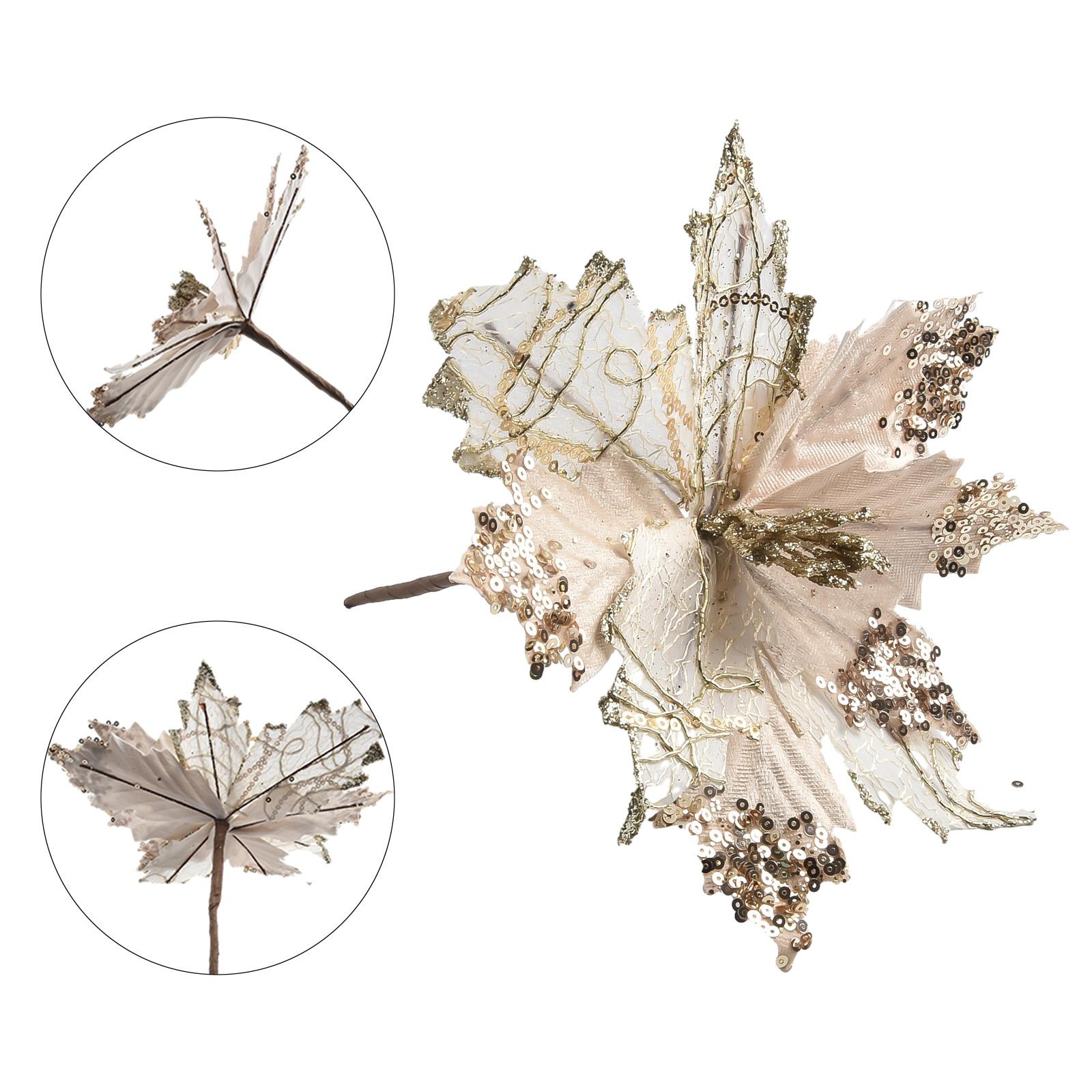 Stylish Christmas Flower Decoration for Trees Parties and Weddings шампанского
Stylish Christmas Flower Decoration for Trees Parties and Weddings шампанского