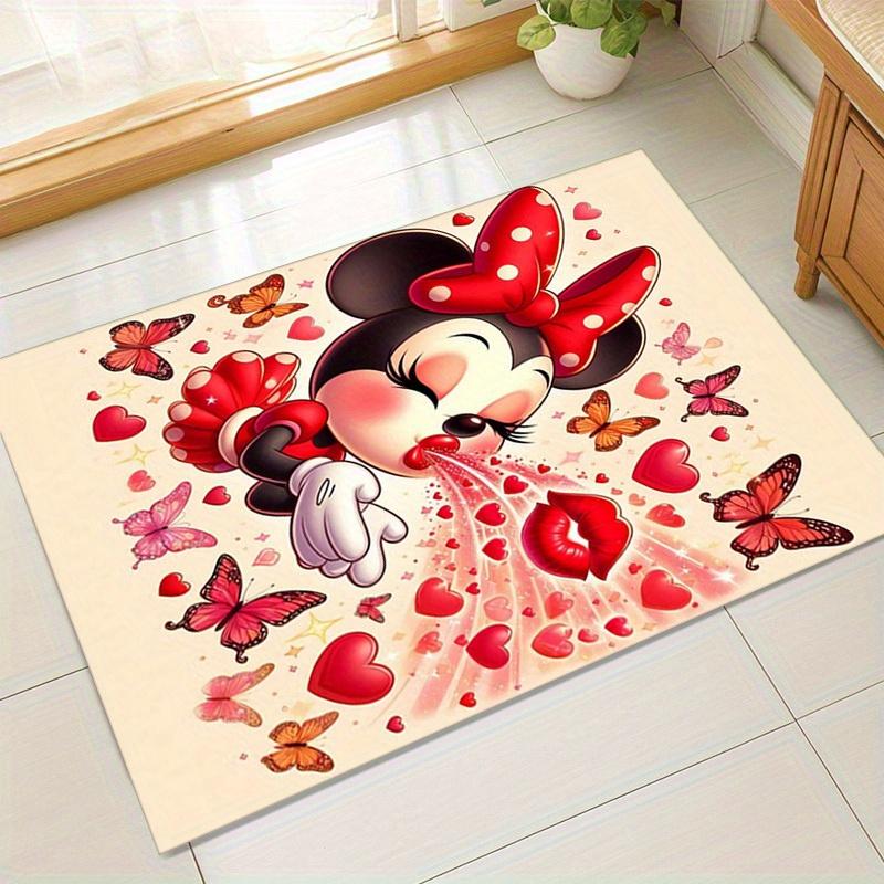 1pc. Romantic Minnie Mouse Home Decorative Rug, Office Carpet, Outdoor Mat, Valentine s Day Gift with Hearts & Butterflies Patternz0414222 60cm by 90cm
1pc. Romantic Minnie Mouse Home Decorative Rug, Office Carpet, Outdoor Mat, Valentine s Day Gift with Hearts & Butterflies Patternz0414222 60cm by 90cm