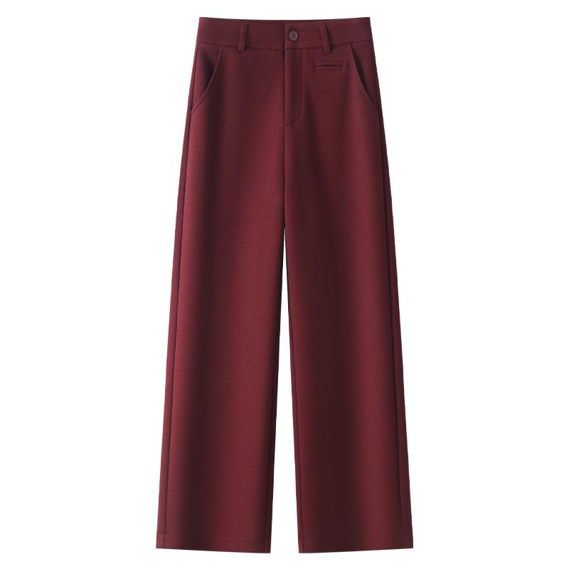 Ankola Women s Red Acetate Wool High-Waisted Wide-Leg Cropped Pants - New Autumn/Winter 2024 Style 3XL
Ankola Women s Red Acetate Wool High-Waisted Wide-Leg Cropped Pants - New Autumn/Winter 2024 Style 3XL
