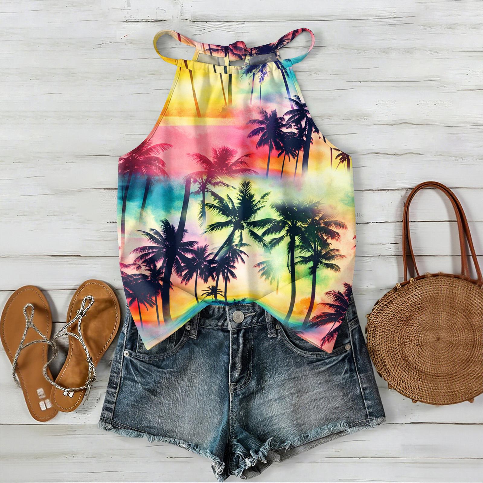 Women s Bohemian Floral Print Sleeveless Tank Top Summer Casual Beachwear Lightweight Loose Fit Blouse with Adjustable Straps XXL жовтий
Women s Bohemian Floral Print Sleeveless Tank Top Summer Casual Beachwear Lightweight Loose Fit Blouse with Adjustable Straps XXL жовтий