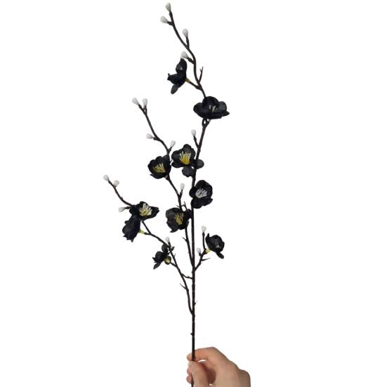 10 Pcs Artificial Plum Blossom Fake Long Stem Wintersweet Flowers Realistic Faux Silk Cherry Branches for Wedding Home Office чорний
10 Pcs Artificial Plum Blossom Fake Long Stem Wintersweet Flowers Realistic Faux Silk Cherry Branches for Wedding Home Office чорний