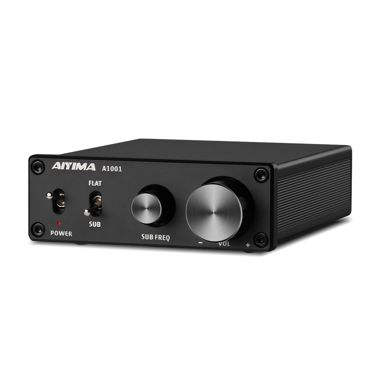 AIYIMA A1001 100W TPA3116 Subwoofer Class D HiFi Mono RCA Frequency Switchable Stereo Speaker Amplifier for Home Audio Systems Amplifier, Amplifier, чорний
AIYIMA A1001 100W TPA3116 Subwoofer Class D HiFi Mono RCA Frequency Switchable Stereo Speaker Amplifier for Home Audio Systems Amplifier, Amplifier, чорний