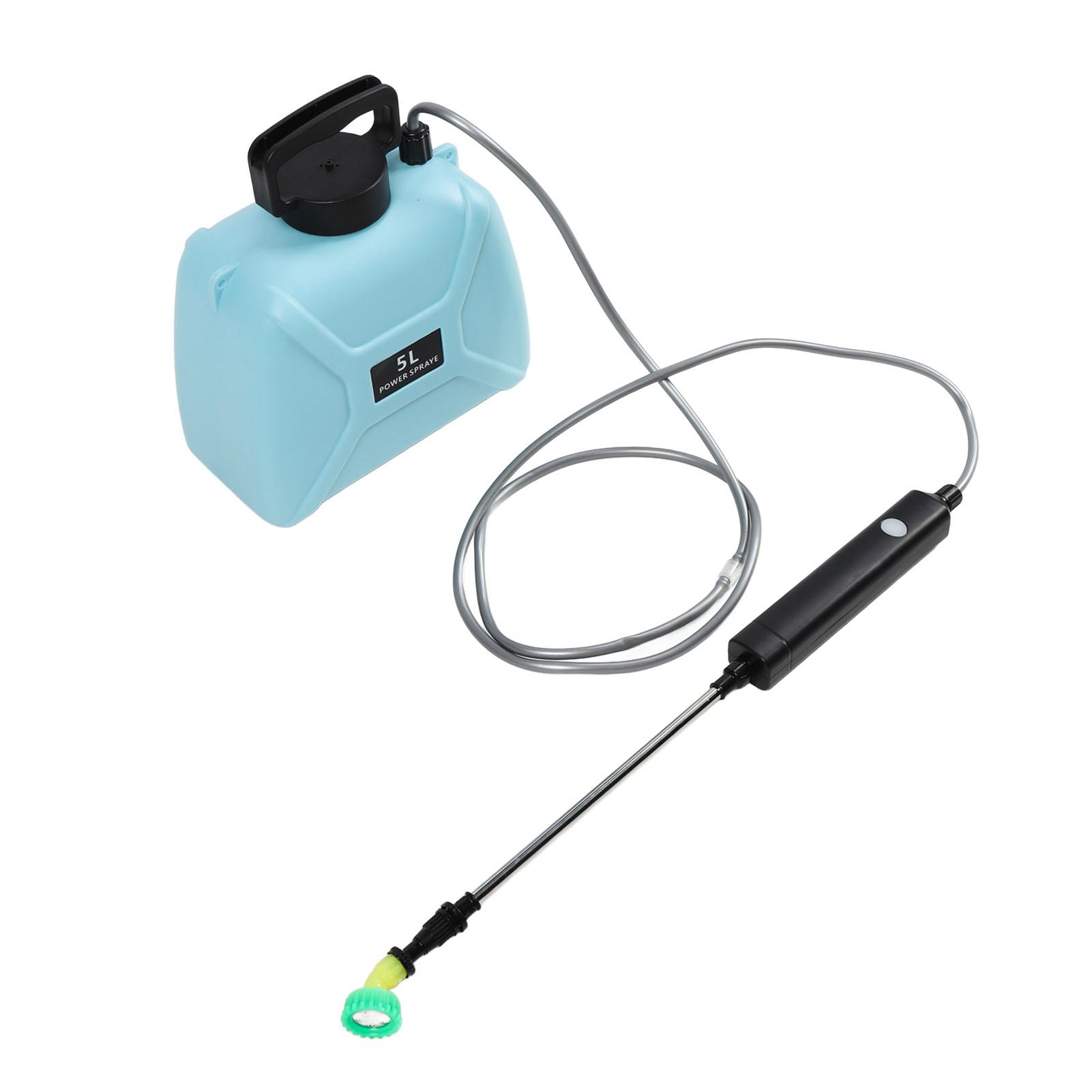 5L Battery Powered Sprayer, Portable Electric Garden Sprayer, Spray Nozzle, USB Rechargeable Handle Plant Sprayer for Farm Garden Yard
5L Battery Powered Sprayer, Portable Electric Garden Sprayer, Spray Nozzle, USB Rechargeable Handle Plant Sprayer for Farm Garden Yard