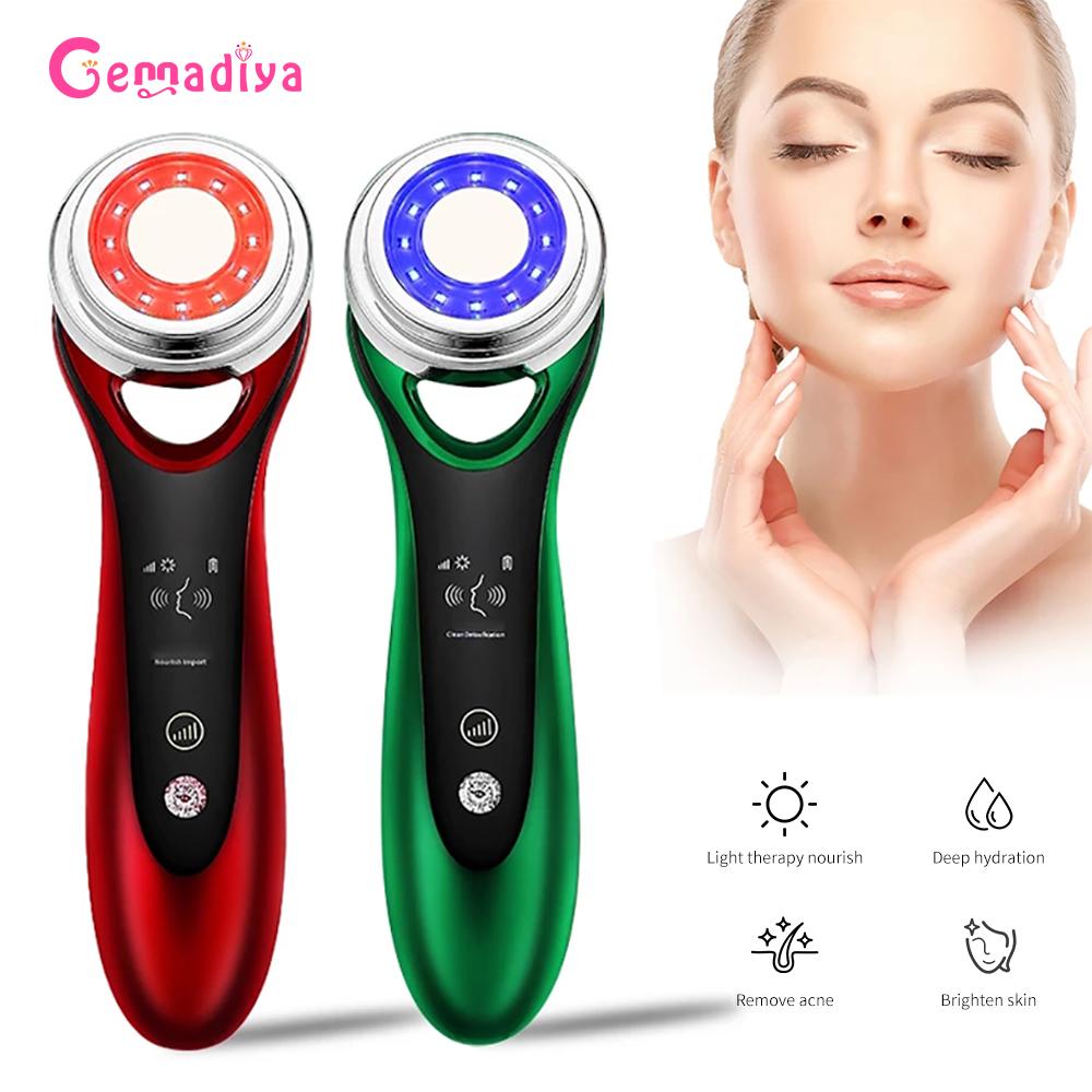 EMS Beauty Tool, лифтинг лица, нагрев, красный, синий свет, очиститель для лица, глубокое очищение, домашнее устройство для ухода за кожей лица, электрическое устройство Msager
EMS Beauty Tool, лифтинг лица, нагрев, красный, синий свет, очиститель для лица, глубокое очищение, домашнее устройство для ухода за кожей лица, электрическое устройство Msager