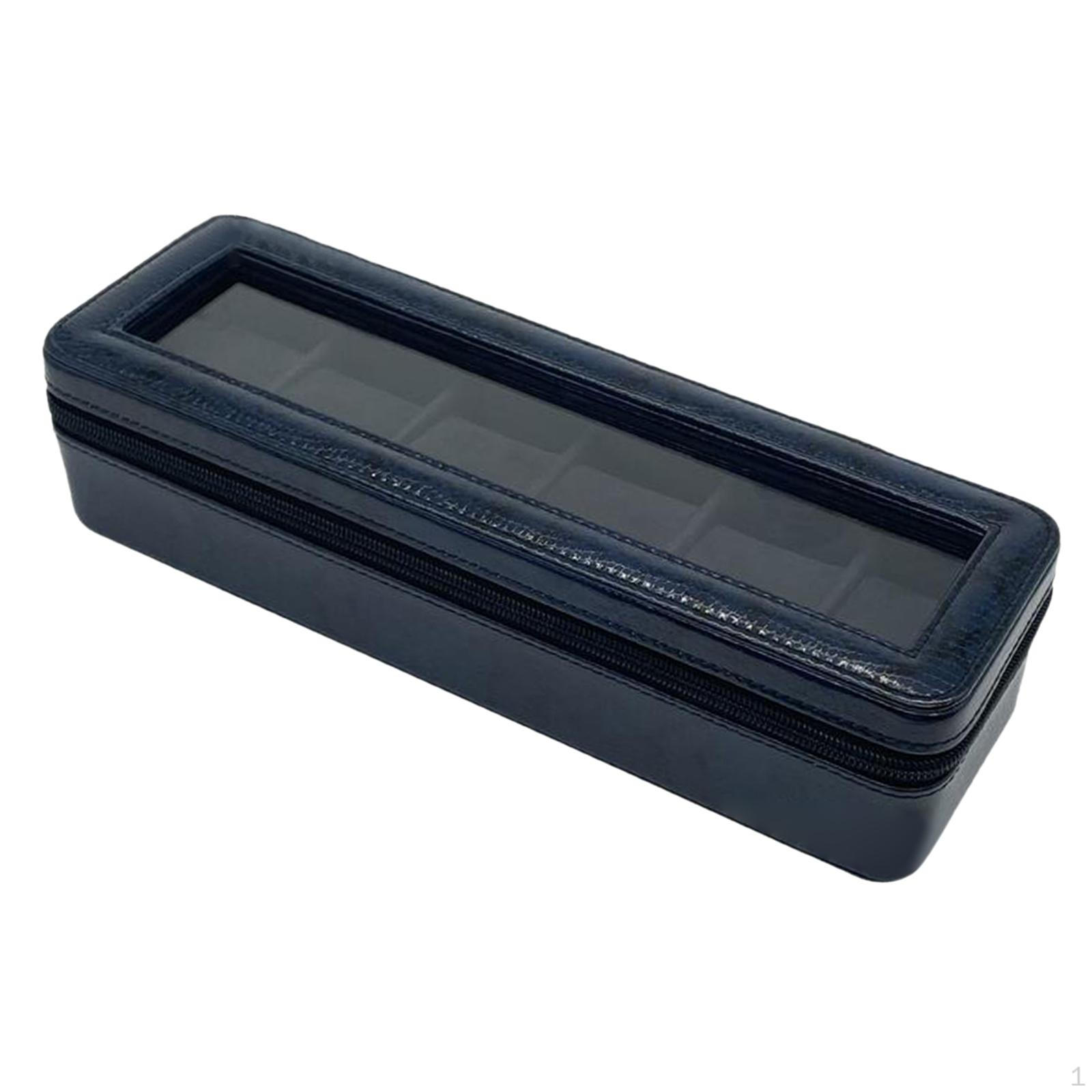 Elegant Watch Box: Stylish PU Leather Storage Case for Men and Women Blackish green
Elegant Watch Box: Stylish PU Leather Storage Case for Men and Women Blackish green