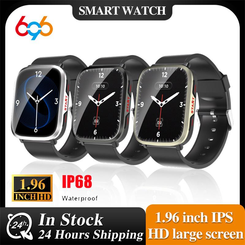 Men 1.96 Inch Blue Tooth Call Smart Watch Ip68 Waterproof Heart Rate Sleep Monitor Sports Fitness 300mah Smartwatch
Men 1.96 Inch Blue Tooth Call Smart Watch Ip68 Waterproof Heart Rate Sleep Monitor Sports Fitness 300mah Smartwatch