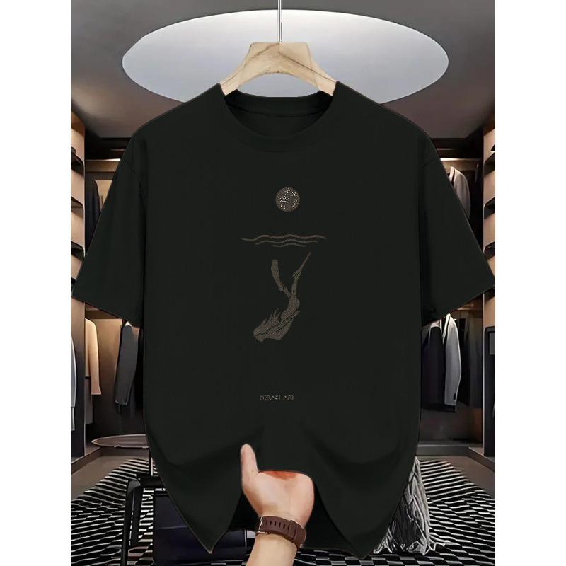 Men S Casual Crew Neck T-Shirt with Print, Lightweight Fabric, Perfect for Summer Outdoor Adventures and Fashion Enthusiasts, Summer Casual Wear 4XL чорний
Men S Casual Crew Neck T-Shirt with Print, Lightweight Fabric, Perfect for Summer Outdoor Adventures and Fashion Enthusiasts, Summer Casual Wear 4XL чорний