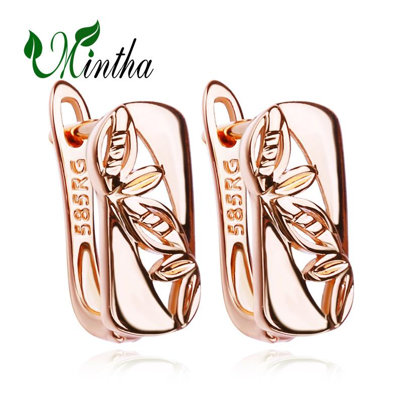 Серьги-клипсы MINTHA с цветком, модные свадебные повседневные модные ювелирные серьги цвета розового золота для женщин, офисные украшения A
Серьги-клипсы MINTHA с цветком, модные свадебные повседневные модные ювелирные серьги цвета розового золота для женщин, офисные украшения A
