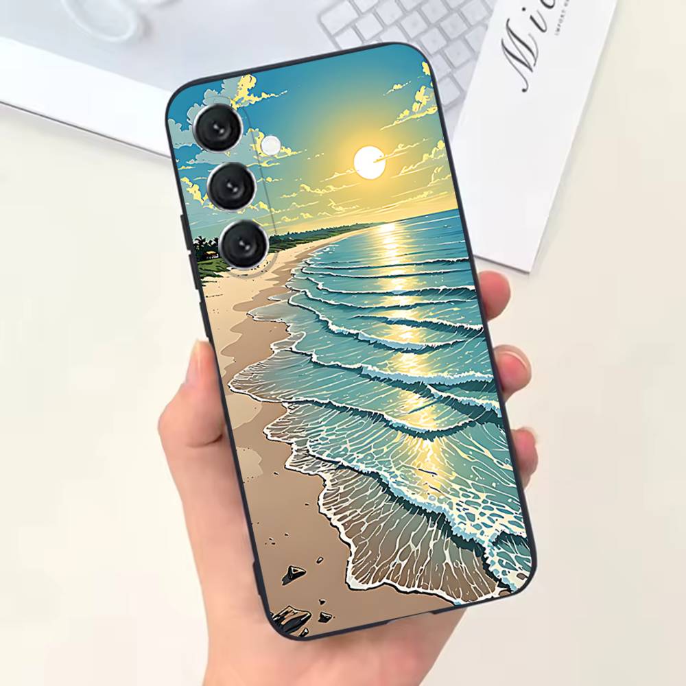 Sea Beach Trees landscape Phone Case For Samsung Galaxy A73,31,32,72,41,53,52,71,22,5G,Note,J7,8,9 Soft Black Cover SamsungA20s
Sea Beach Trees landscape Phone Case For Samsung Galaxy A73,31,32,72,41,53,52,71,22,5G,Note,J7,8,9 Soft Black Cover SamsungA20s