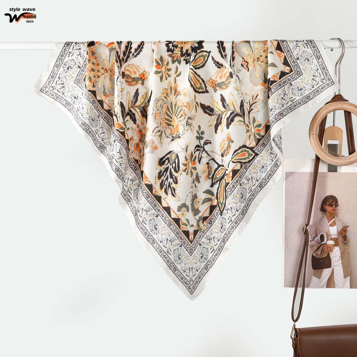 Spring & Summer Women s Versatile Faux Silk Scarf: Elegant, Youthful, and Sun-Protective 70x70CM
Spring & Summer Women s Versatile Faux Silk Scarf: Elegant, Youthful, and Sun-Protective 70x70CM