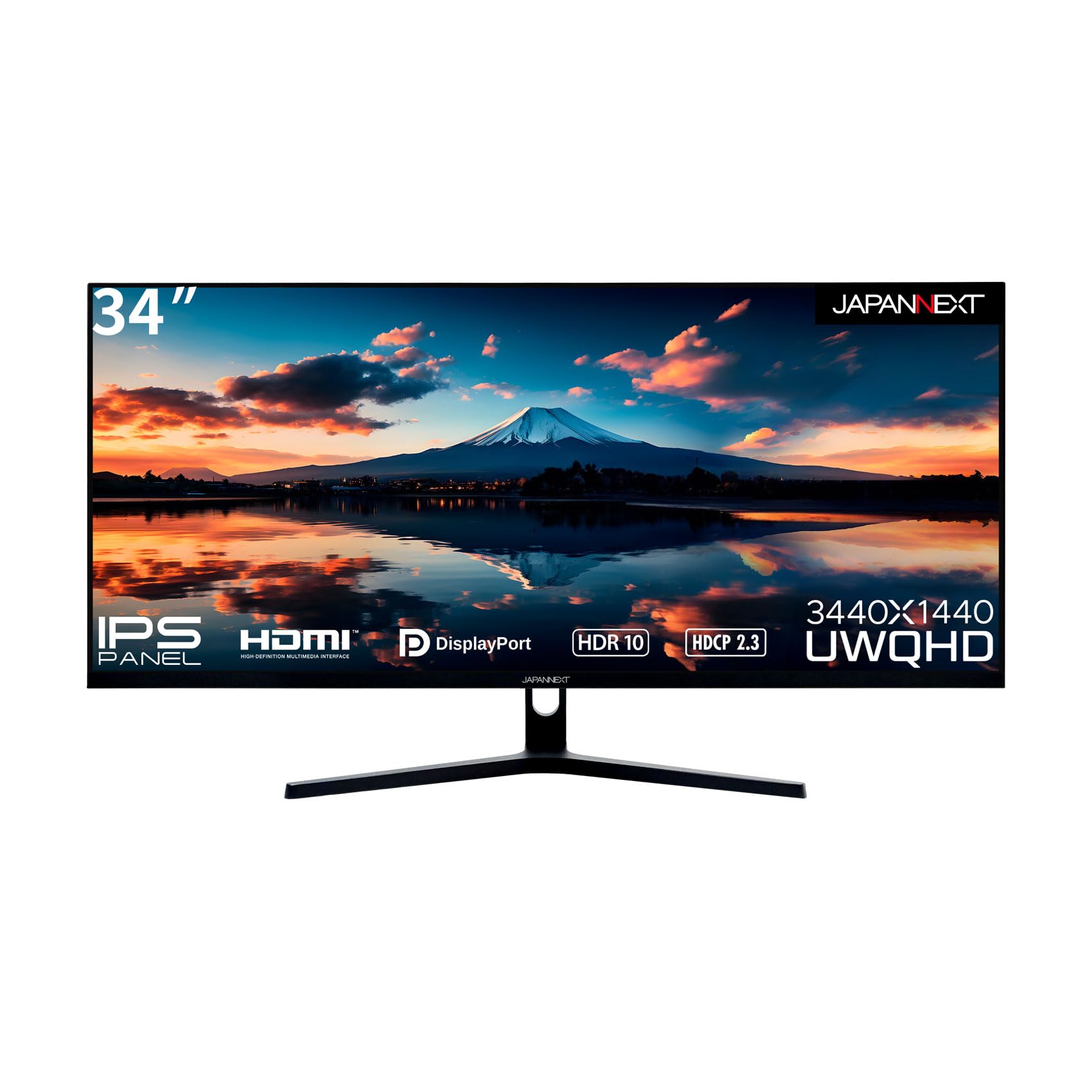 JAPANNEXT 34-inch Monitor UWQHD 3440 x 1440 IPS(ADS) Display (HDMIDisplayPortBuilt-in SpeakerVESA CompatibleBlue Light Cut) JN-IPS3401UWQHDR
JAPANNEXT 34-inch Monitor UWQHD 3440 x 1440 IPS(ADS) Display (HDMIDisplayPortBuilt-in SpeakerVESA CompatibleBlue Light Cut) JN-IPS3401UWQHDR