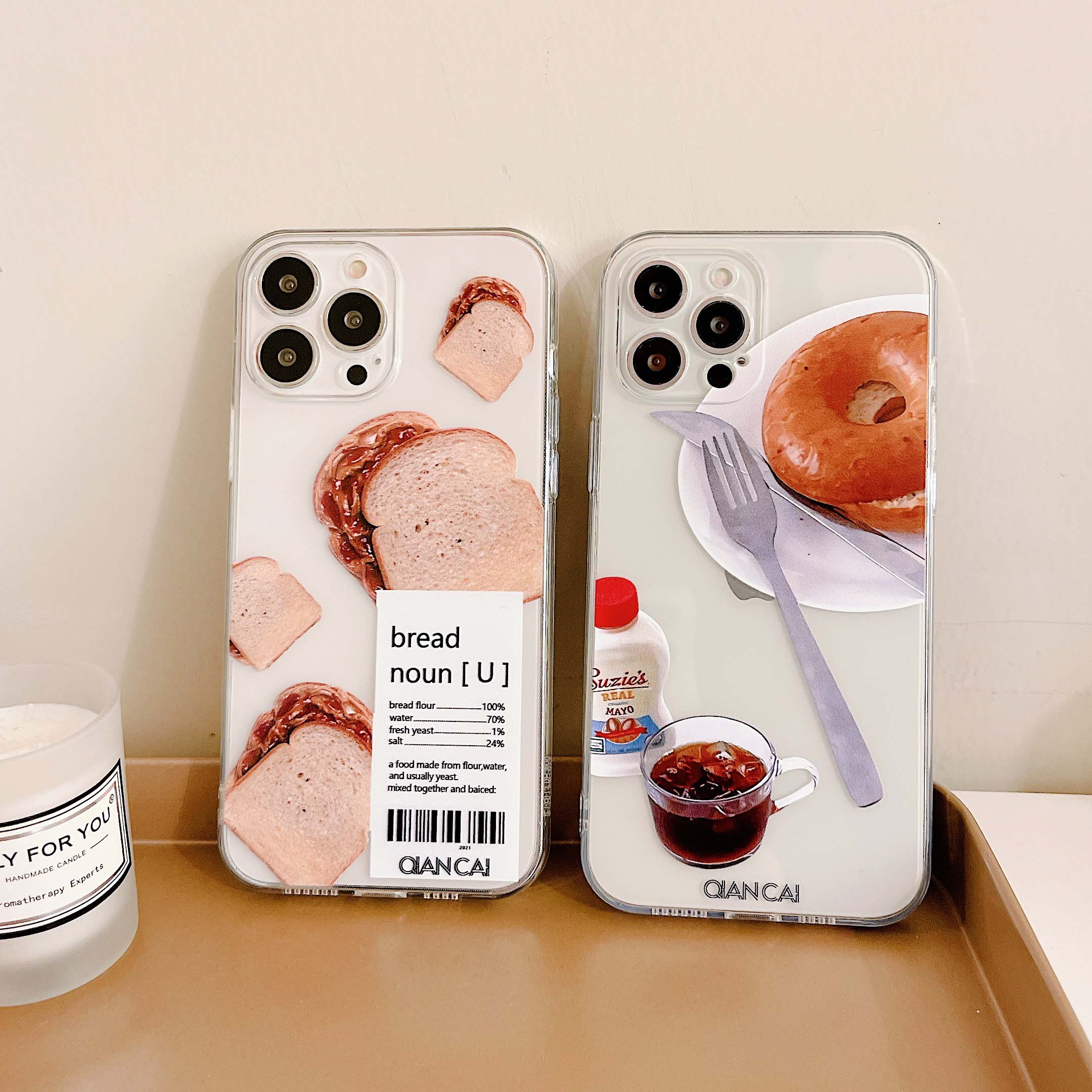 Прозрачный силиконовый чехол для телефона с хлебом и завтраком для Iphone 8 7 Plus Xsmax X Xr 11 12 13 Pro Max Mini Ins, задняя крышка, чехол Conque
Прозрачный силиконовый чехол для телефона с хлебом и завтраком для Iphone 8 7 Plus Xsmax X Xr 11 12 13 Pro Max Mini Ins, задняя крышка, чехол Conque
