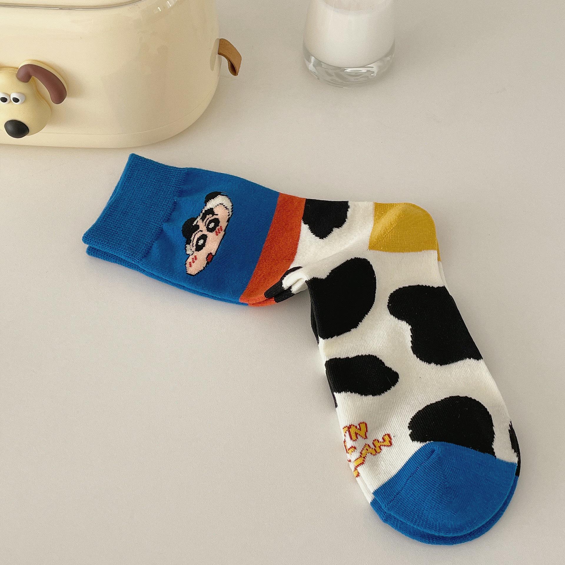 Cute Shin-chan Mid-Calf Anime Socks for Girls & Women, Sweat-Absorbent, Autumn/Winter Street Style One Size синий
Cute Shin-chan Mid-Calf Anime Socks for Girls & Women, Sweat-Absorbent, Autumn/Winter Street Style One Size синий