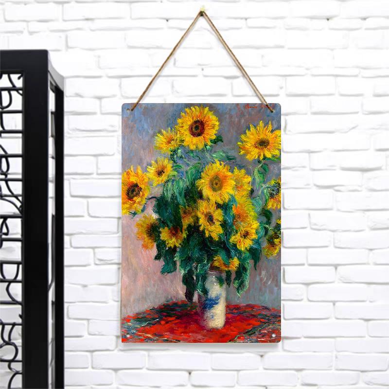 Monet Sunflower Oil Painting Custom Metal Wall Art Living Room Bedroom Decorative Hanging Painting 7.9x11.8In(20x30cm)
Monet Sunflower Oil Painting Custom Metal Wall Art Living Room Bedroom Decorative Hanging Painting 7.9x11.8In(20x30cm)