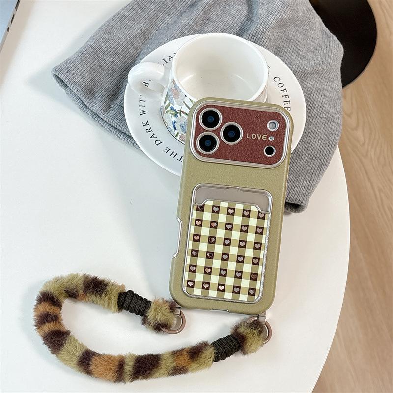 Simple solid color mirror card bag, suitable for iPhone17ProMax grid 15 Apple 16 mobile phone case 14 love iPhone17 зелёный
Simple solid color mirror card bag, suitable for iPhone17ProMax grid 15 Apple 16 mobile phone case 14 love iPhone17 зелёный