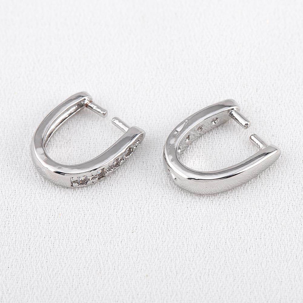 14K Gold Plated Brass Metal U Shape Pendant Bail Hooks for Jewelry Making Zircon Pendant Holder Bail Jewelry Making Accessories 2pcs 10x11.5mm
14K Gold Plated Brass Metal U Shape Pendant Bail Hooks for Jewelry Making Zircon Pendant Holder Bail Jewelry Making Accessories 2pcs 10x11.5mm