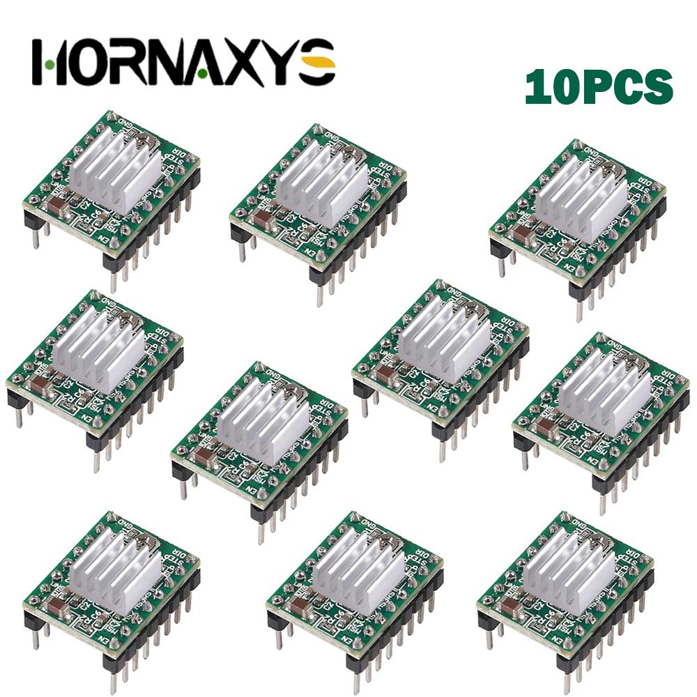 5/10PCS 3D Printer Parts StepStick A4988 DRV8825 Stepper Motor Driver With Heat sink Carrier Reprap RAMPS 1.4 10PCS-A4988 G
5/10PCS 3D Printer Parts StepStick A4988 DRV8825 Stepper Motor Driver With Heat sink Carrier Reprap RAMPS 1.4 10PCS-A4988 G