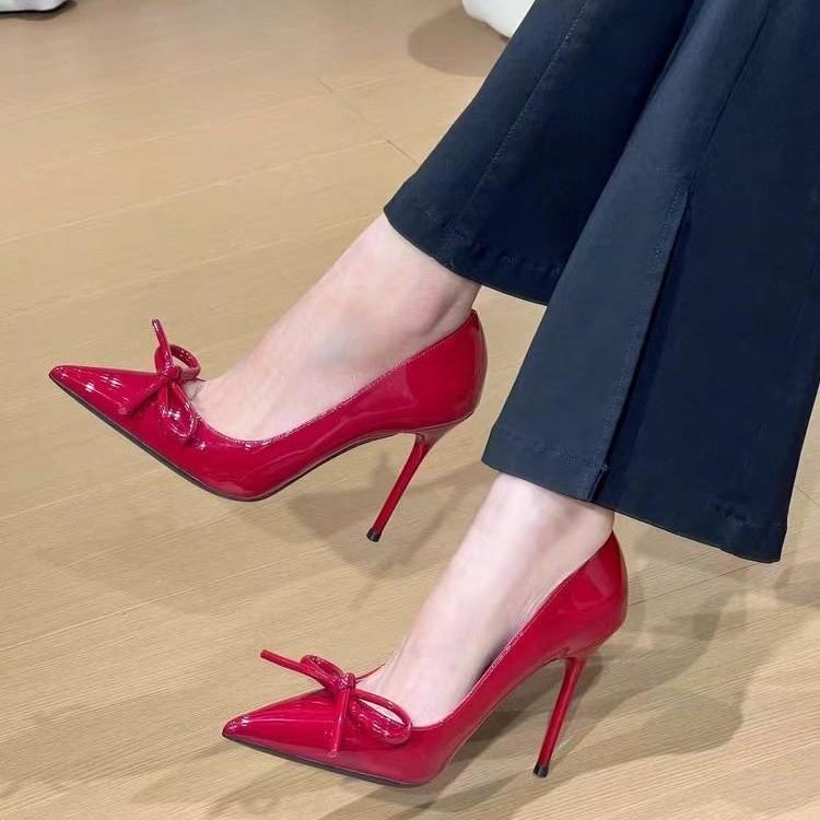 Fashion 2025 New Bow French High Heels Women s Patent Leather Temperament Shallow Mouth Stiletto Single Shoes 40 красный
Fashion 2025 New Bow French High Heels Women s Patent Leather Temperament Shallow Mouth Stiletto Single Shoes 40 красный