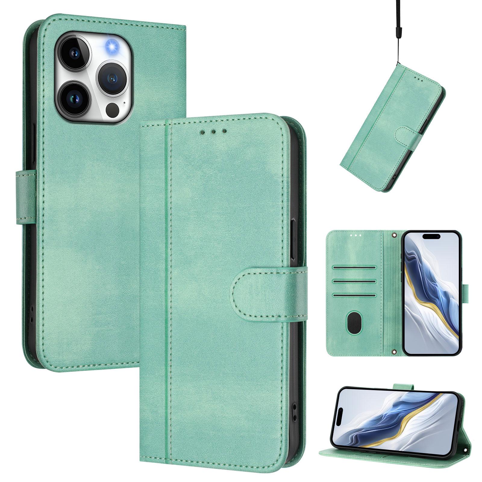 For iPhone 16 Pro Cases Wallet Stand Retro Texture Leather Phone Cover with Lanyard Dark Green
For iPhone 16 Pro Cases Wallet Stand Retro Texture Leather Phone Cover with Lanyard Dark Green