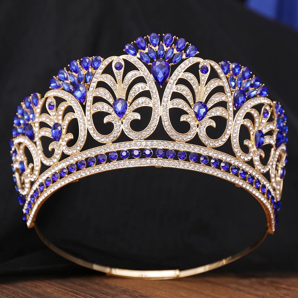DIEZI 10 Colors Luxury AB Crystal Opal Big Tiara Crown For Women Girls Party Baroque Elegant Rhinestone Crown Hair Dress Jewelry
DIEZI 10 Colors Luxury AB Crystal Opal Big Tiara Crown For Women Girls Party Baroque Elegant Rhinestone Crown Hair Dress Jewelry