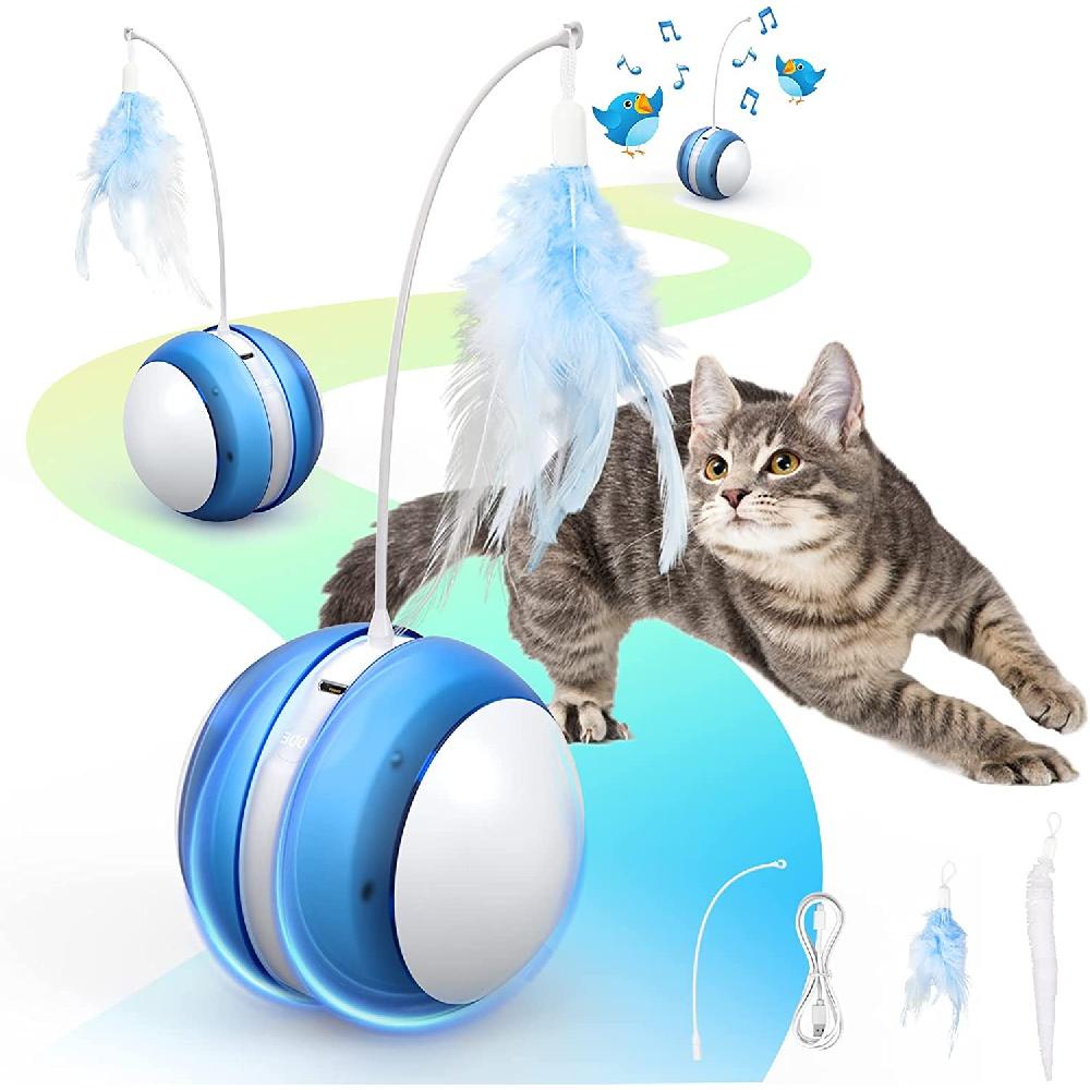 Игрушка для кошек, электрический шарик для кошек со светодиодной подсветкой, автоматический вращающийся на 360 градусов шарик, игрушка для кошек, самообеспечивающаяся USB перезаряжаемая игрушка для кошек
Игрушка для кошек, электрический шарик для кошек со светодиодной подсветкой, автоматический вращающийся на 360 градусов шарик, игрушка для кошек, самообеспечивающаяся USB перезаряжаемая игрушка для кошек