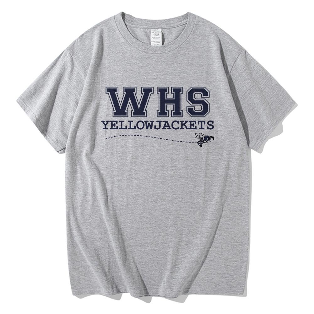 WHS Yellowjackets Футболки Yellowjackets Сезон 3 Смішний одяг для чоловіків/жінок Естетичні топи Унісекс одяг Футболка з принтом 4XL
WHS Yellowjackets Футболки Yellowjackets Сезон 3 Смішний одяг для чоловіків/жінок Естетичні топи Унісекс одяг Футболка з принтом 4XL