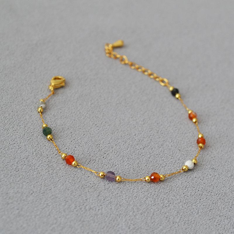 Natural Gemstone Collarbone Necklace Minimalist Light Luxury Gold Chain Small Batch Design Jewelry Summer Gift
Natural Gemstone Collarbone Necklace Minimalist Light Luxury Gold Chain Small Batch Design Jewelry Summer Gift