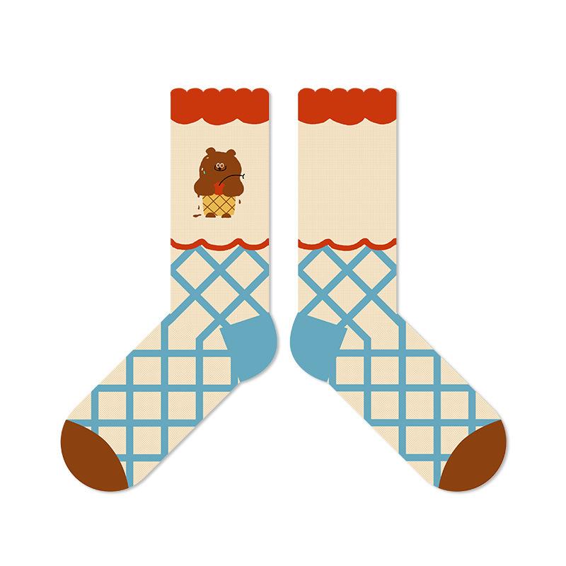 Bubble Loche Glass Silk Stockings Net Mesh Breathable Mid-Calf Socks Cartoon Illustration Socks Women s Summer Lightweight Style 1 pair
Bubble Loche Glass Silk Stockings Net Mesh Breathable Mid-Calf Socks Cartoon Illustration Socks Women s Summer Lightweight Style 1 pair