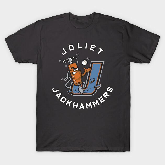 Joliet Jackhammers Northern League independent baseball t-shirt Unisex T-Shirt L
Joliet Jackhammers Northern League independent baseball t-shirt Unisex T-Shirt L