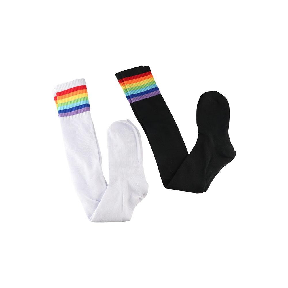 Rainbow Strips Over The Knee Socks Non Slip Long Knit Socks Novelty Leg Warmers Winter чёрный
Rainbow Strips Over The Knee Socks Non Slip Long Knit Socks Novelty Leg Warmers Winter чёрный