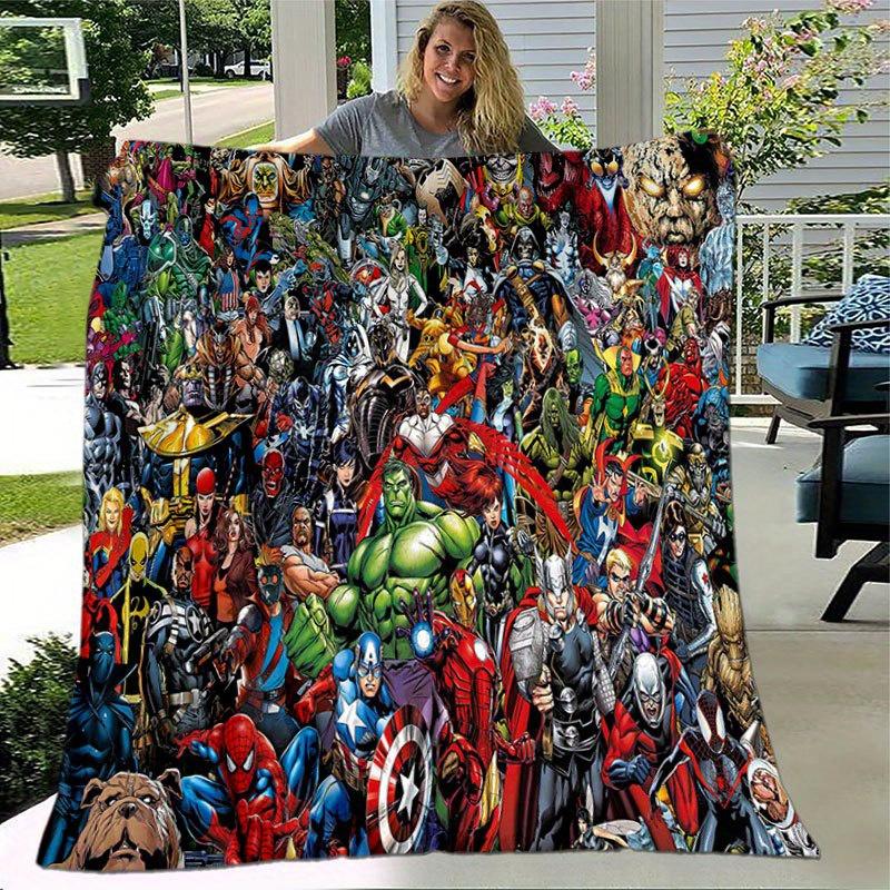 Avengers Super Heroes Throw Blanket - Soft, Lightweight & Warm for Couch, Bed, Outdoor Use - Perfect Birthday Gift 130x150cm
Avengers Super Heroes Throw Blanket - Soft, Lightweight & Warm for Couch, Bed, Outdoor Use - Perfect Birthday Gift 130x150cm