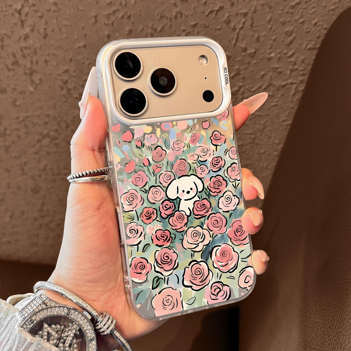 Flower sea puppy for apple 17/16pro cute fun iPhone phone case apple 17promax
Flower sea puppy for apple 17/16pro cute fun iPhone phone case apple 17promax