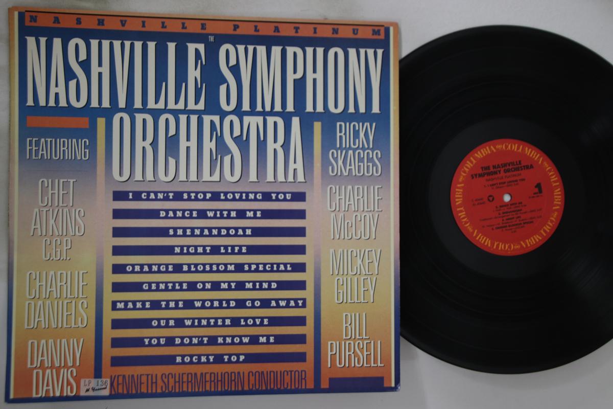 LP Record NASHVILLE SYMPHONY - Nashville Platinum C40440 COLUMBIA 1986 US Country Used
LP Record NASHVILLE SYMPHONY - Nashville Platinum C40440 COLUMBIA 1986 US Country Used
