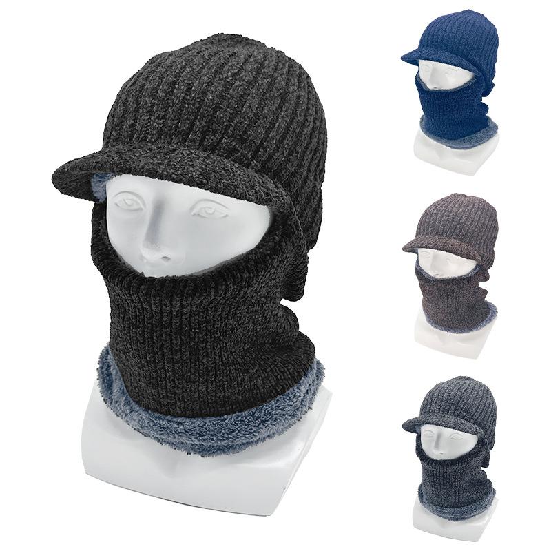 Wool hat for men and women, winter pullover hat, warm mask, cycling, wind-proof, Northeast hat, scarf, scarf and neck integrated hat average size (56-58cm) темно-синього кольору
Wool hat for men and women, winter pullover hat, warm mask, cycling, wind-proof, Northeast hat, scarf, scarf and neck integrated hat average size (56-58cm) темно-синього кольору