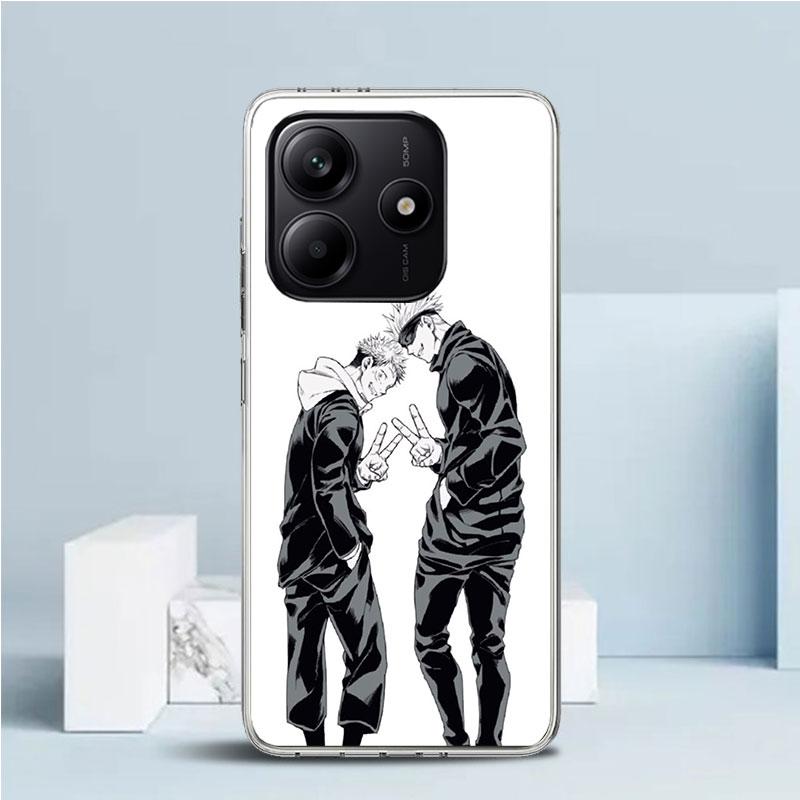 Black White Kaisen J-Jujutsu Phone Case For Xiaomi Redmi Note 15 14 14S 13 12S 12 Pro Plus 11S 11 11T 11E 10S 10 + Soft TPU Back Redmi Note 14 Pro 4G
Black White Kaisen J-Jujutsu Phone Case For Xiaomi Redmi Note 15 14 14S 13 12S 12 Pro Plus 11S 11 11T 11E 10S 10 + Soft TPU Back Redmi Note 14 Pro 4G