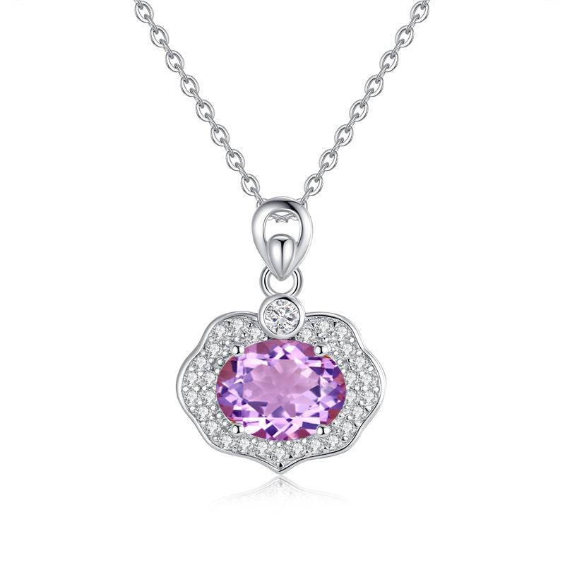 Guochao Ruyi Lock s925 Sterling Silver Necklace Women s Natural Crystal Stone Safety Lock Pendant Ping An Xiangyun Clavicle Chain Women s Gift 925 silver
Guochao Ruyi Lock s925 Sterling Silver Necklace Women s Natural Crystal Stone Safety Lock Pendant Ping An Xiangyun Clavicle Chain Women s Gift 925 silver