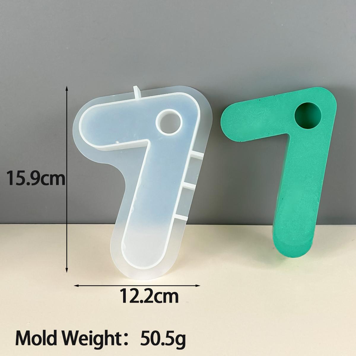 DIY 1-8 Geometric Digital Candlestick Silicone Mold Arabic Numerals Candle Holder Craft Making Plaster Resin Molds Home Decor
DIY 1-8 Geometric Digital Candlestick Silicone Mold Arabic Numerals Candle Holder Craft Making Plaster Resin Molds Home Decor