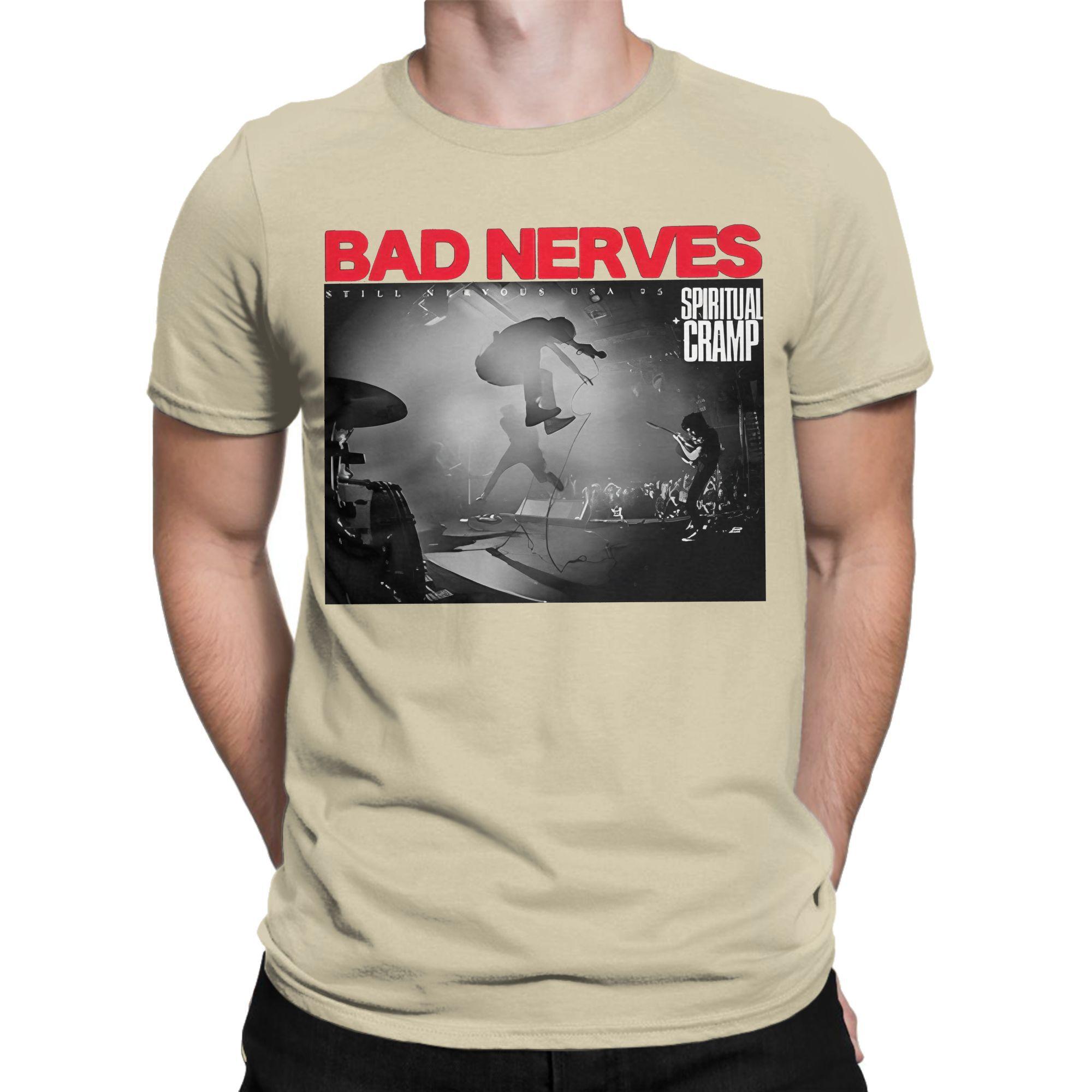 BAD NERVES Still Nervous Music Tours 2025 New Arrival T Shirt Men Women Rock Music Band Cotton Tee Shirt Clothes Summer Tees L
BAD NERVES Still Nervous Music Tours 2025 New Arrival T Shirt Men Women Rock Music Band Cotton Tee Shirt Clothes Summer Tees L