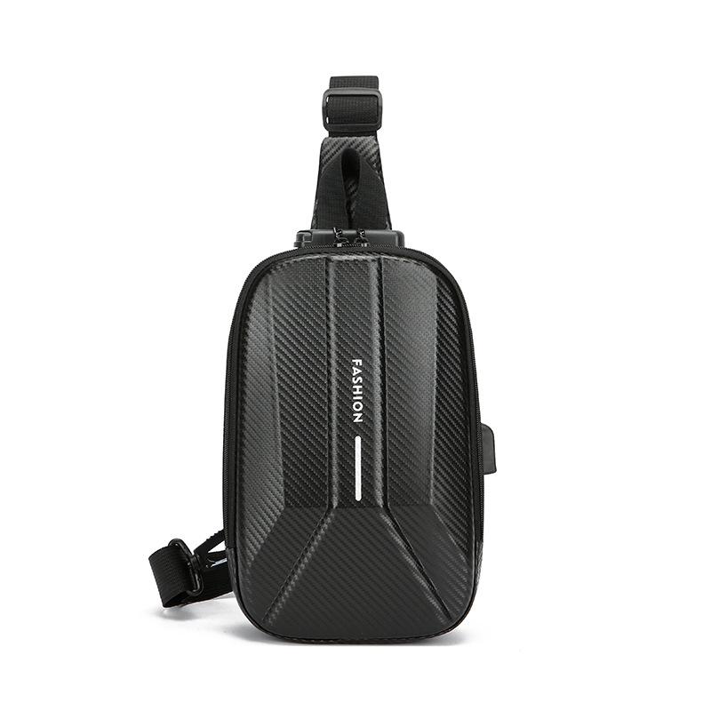 Мужская водонепроницаемая нейлоновая сумка кроссбоди с кодовым замком для использования на открытом воздухе чёрный
Мужская водонепроницаемая нейлоновая сумка кроссбоди с кодовым замком для использования на открытом воздухе чёрный