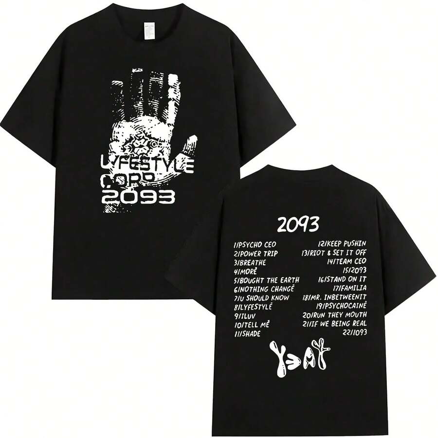 Rapper Yeats 2093 Music Graphic Print TShirt Unisexs Fashion High Quality Casual Cotton Short Sleeves S 3XL
Rapper Yeats 2093 Music Graphic Print TShirt Unisexs Fashion High Quality Casual Cotton Short Sleeves S 3XL