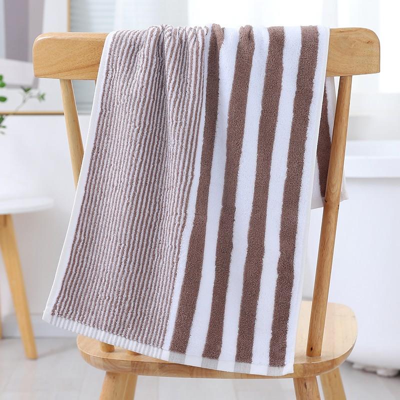 Japanese Style Gradient Striped Bathroom Towel - Strong Water Absorption Hand & Face Towel Unprinted Quality Towels 34X74CM&1pc
Japanese Style Gradient Striped Bathroom Towel - Strong Water Absorption Hand & Face Towel Unprinted Quality Towels 34X74CM&1pc